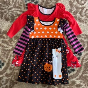 Set of 2 Penelope Plumm Holiday Dresses